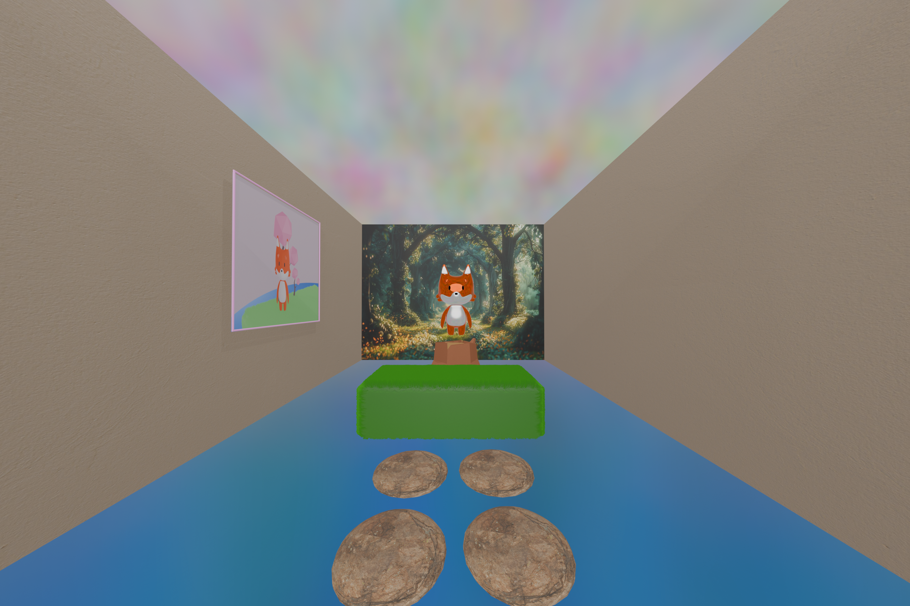 Média du projet Blender - FOX